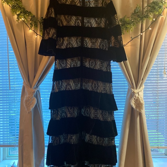 Dainty Jewells Dress / Velvet & Lace - Picture 3 of 5